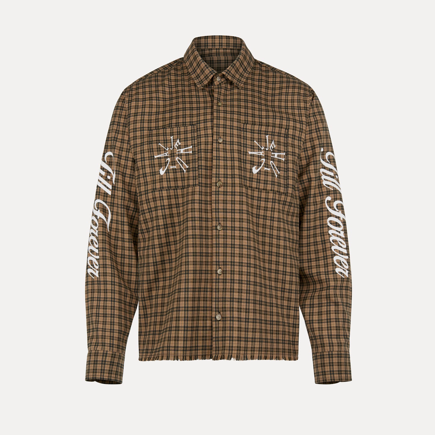 Amber Vein Flannel Shirt