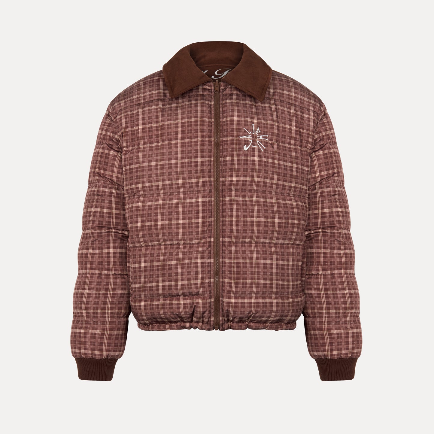Plaid Reverie Reversible Puffer