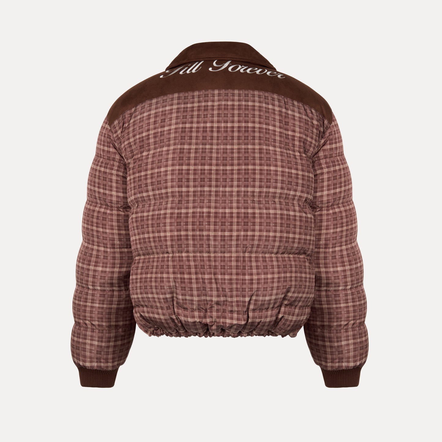 Plaid Reverie Reversible Puffer