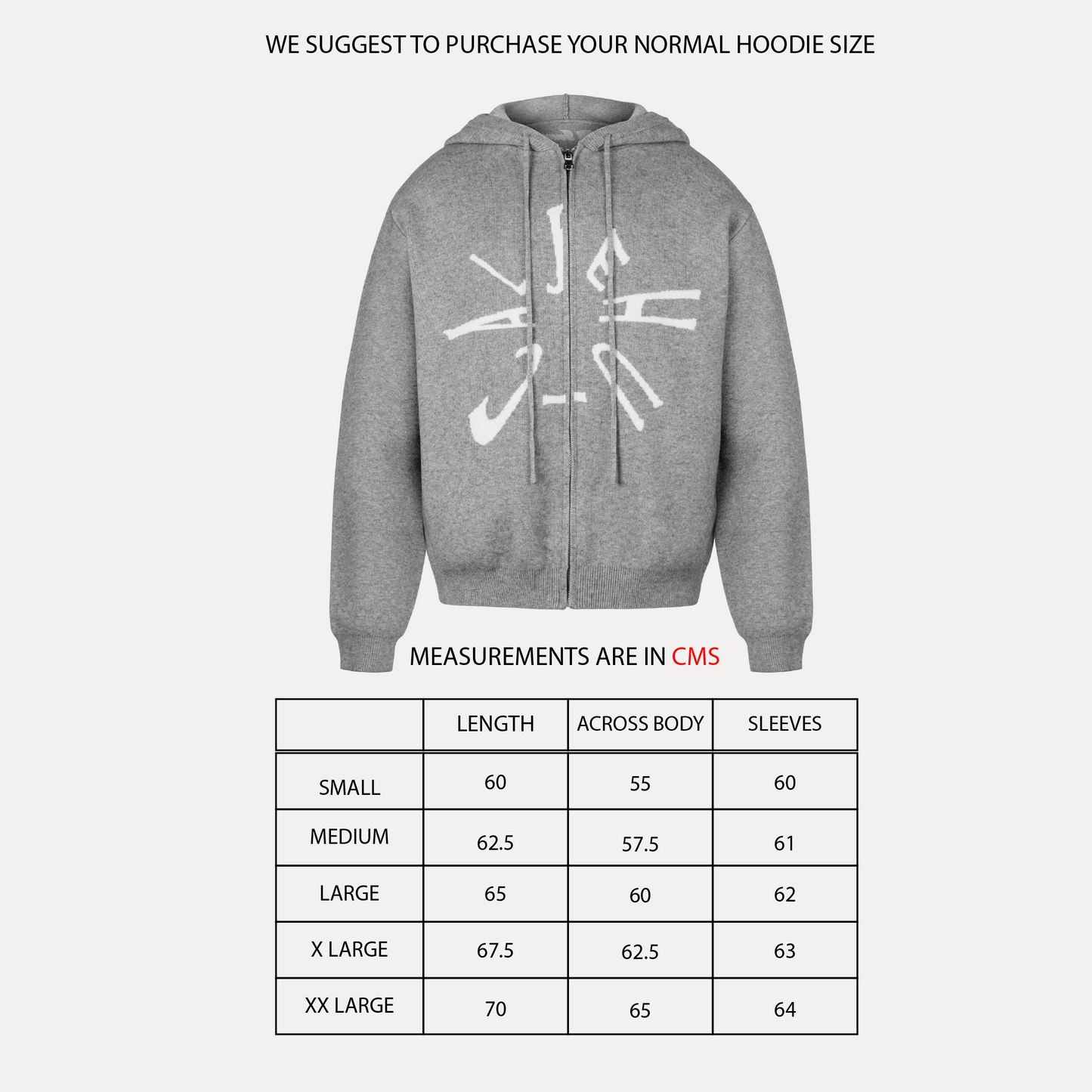 Ash Knit hoodie