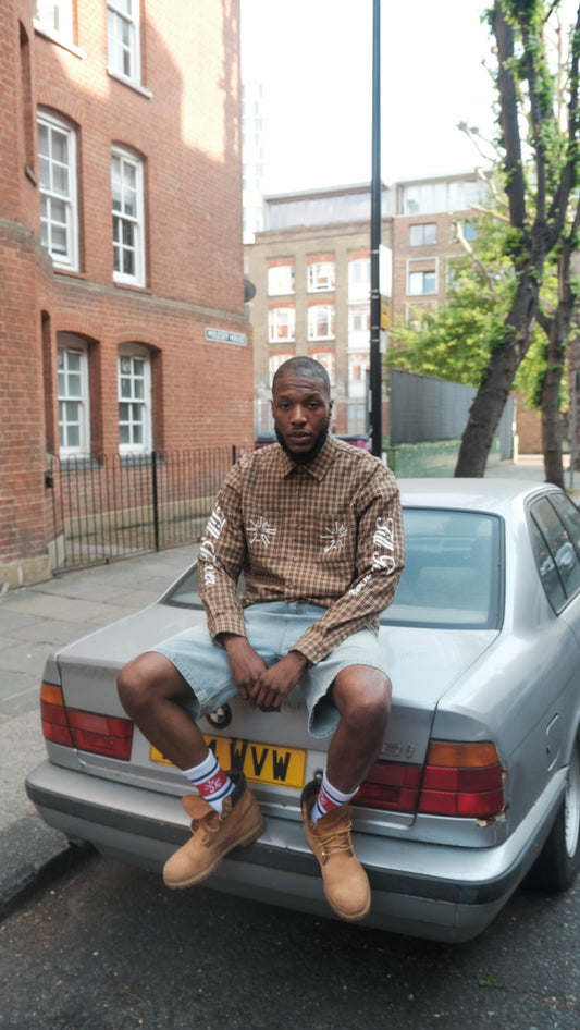 Amber Vein Flannel Shirt