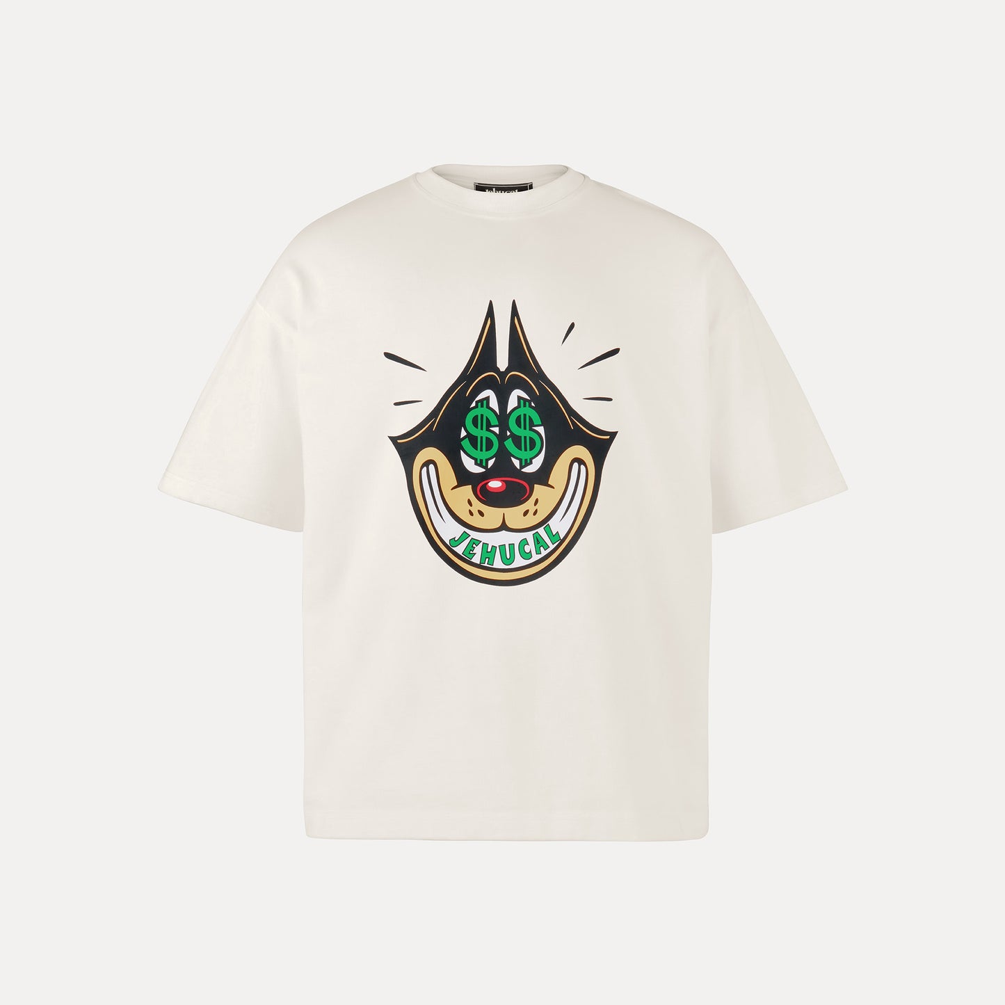 CA$H CAT Tee (Off White)