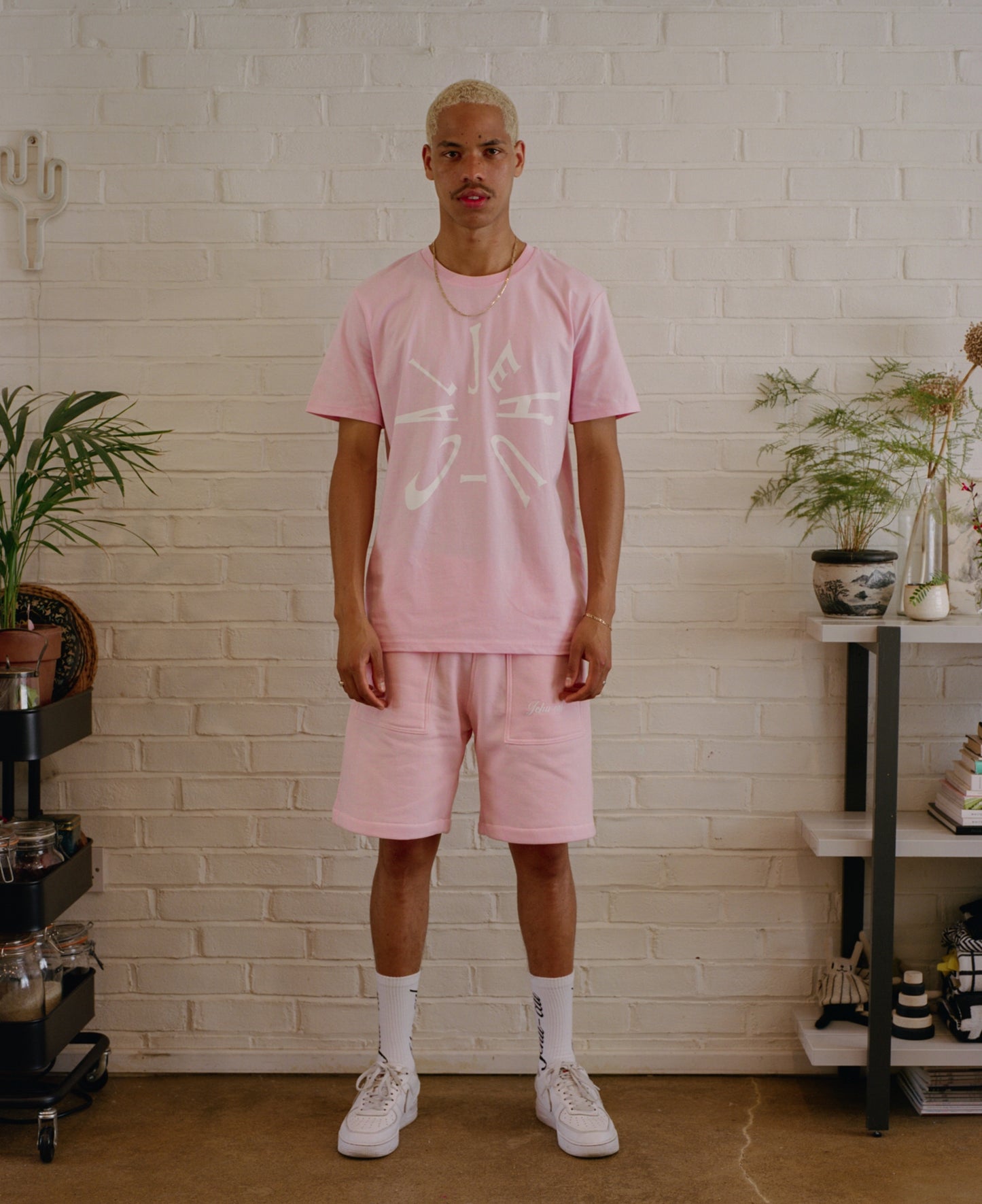 *ARCHIVE* BABY PINK SWEATSHORTS