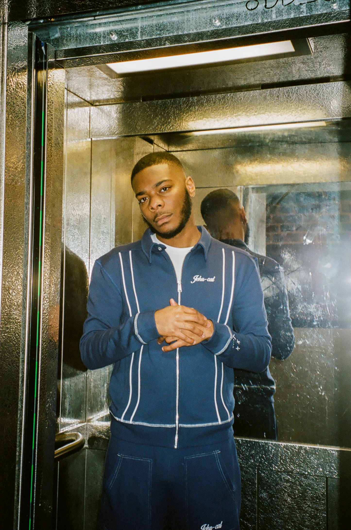 *ARCHIVE* 'TILL FOREVER' TRACKPANTS (MIDNIGHT NAVY)