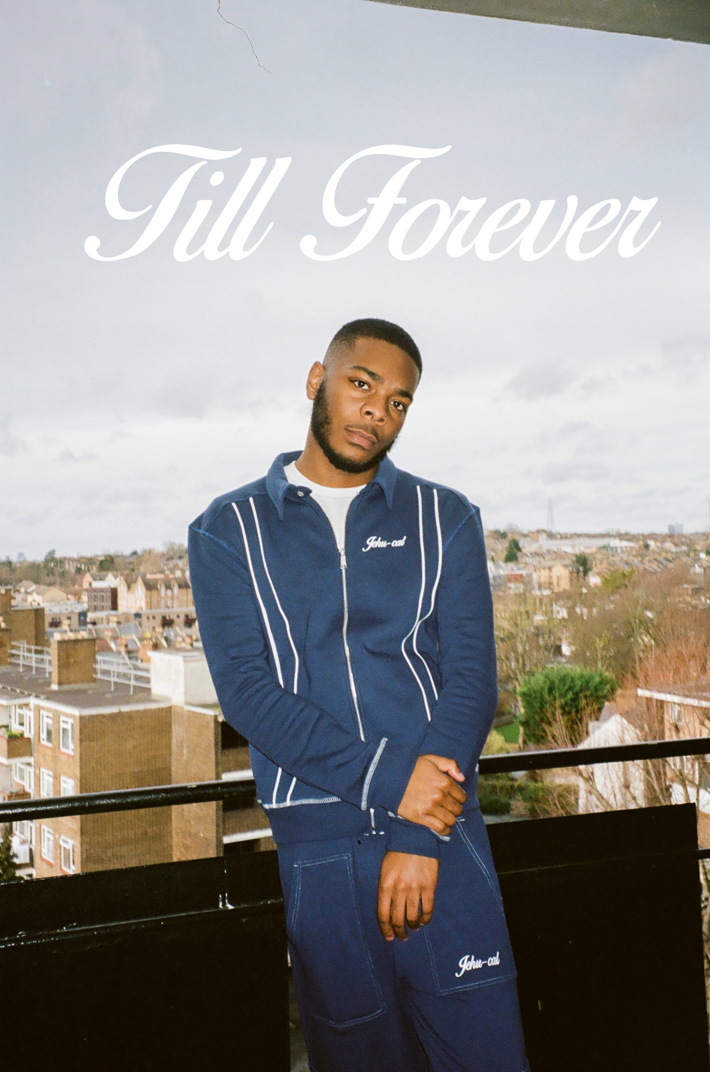 *ARCHIVE* 'TILL FOREVER' TRACKPANTS (MIDNIGHT NAVY)