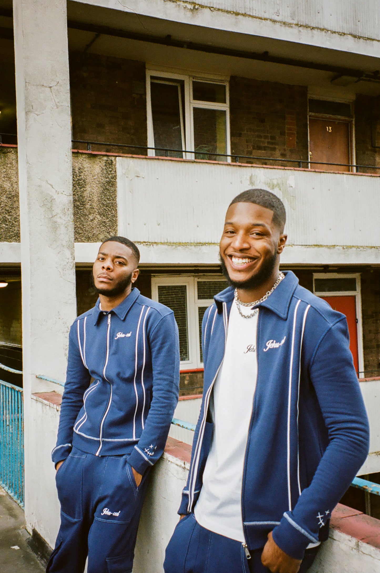 *ARCHIVE* 'TILL FOREVER' TRACKPANTS (MIDNIGHT NAVY)