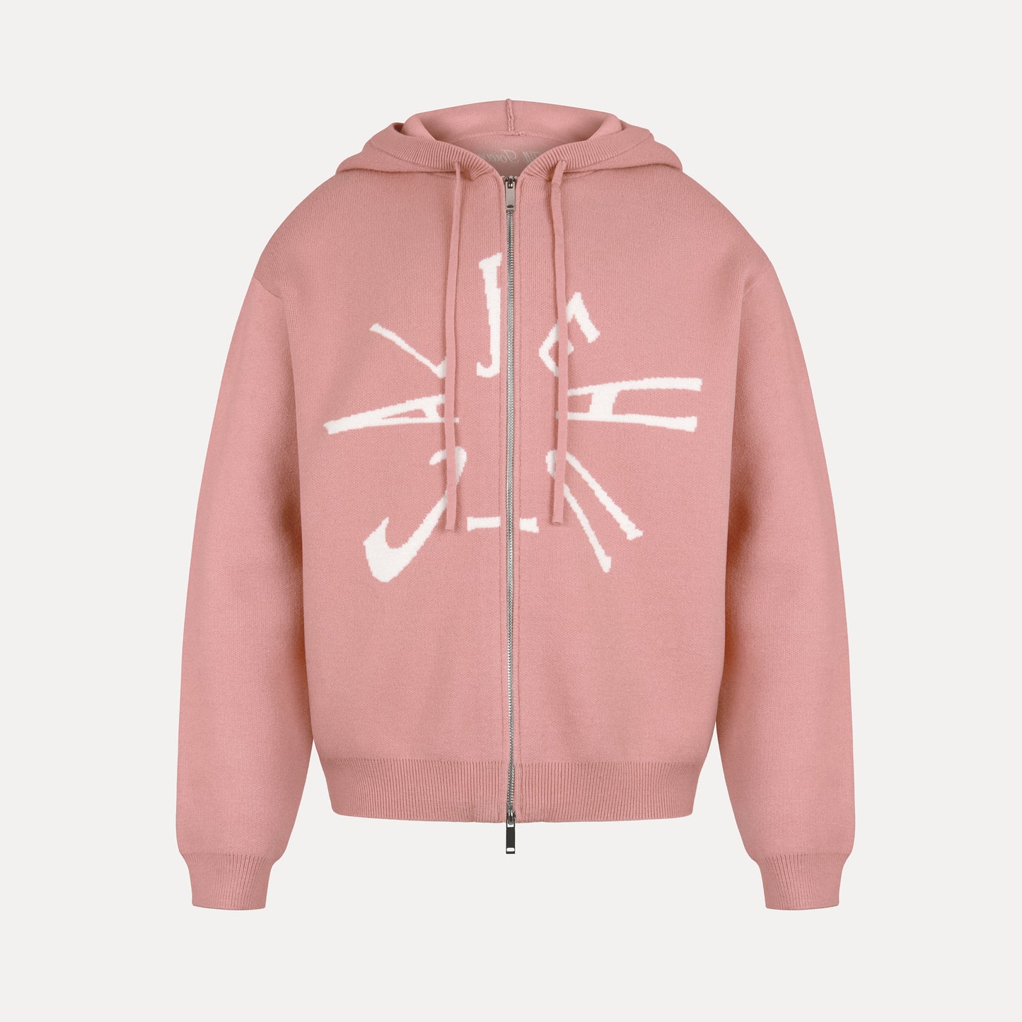 Mauve Pink Knit hoodie