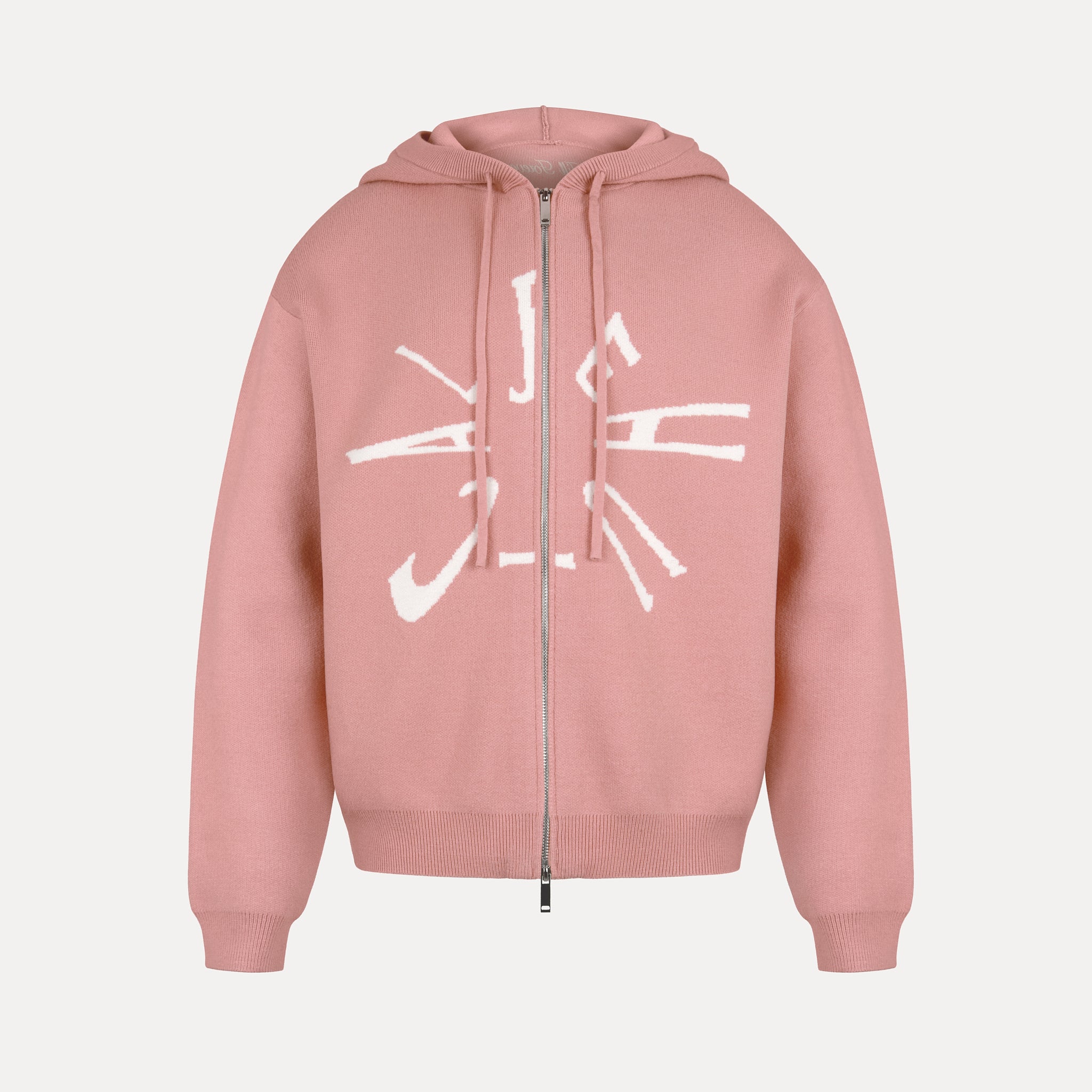 Mauve Pink Knit hoodie