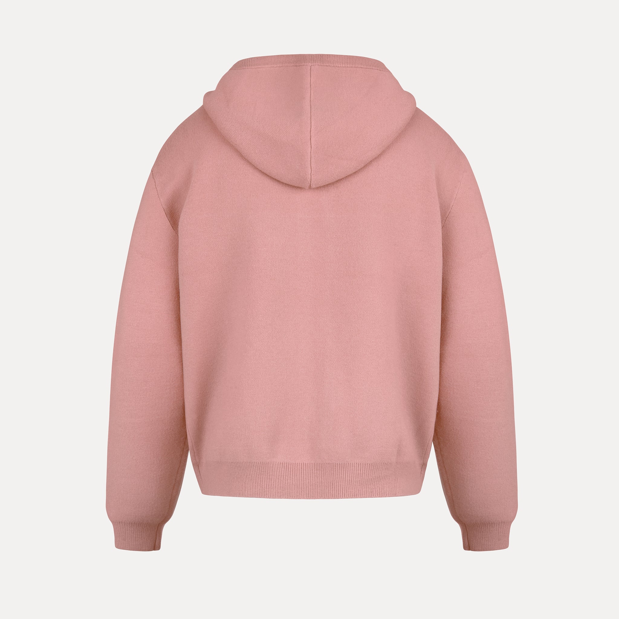 Mauve Pink Knit hoodie