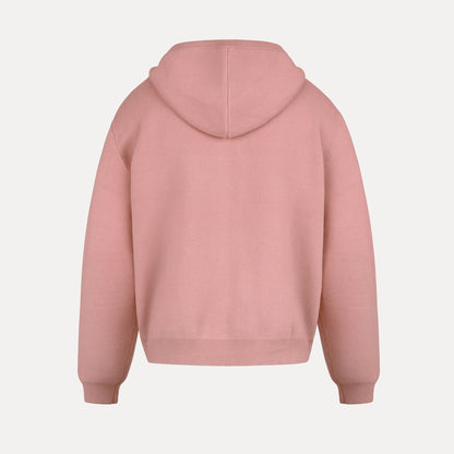 Mauve Pink Knit hoodie