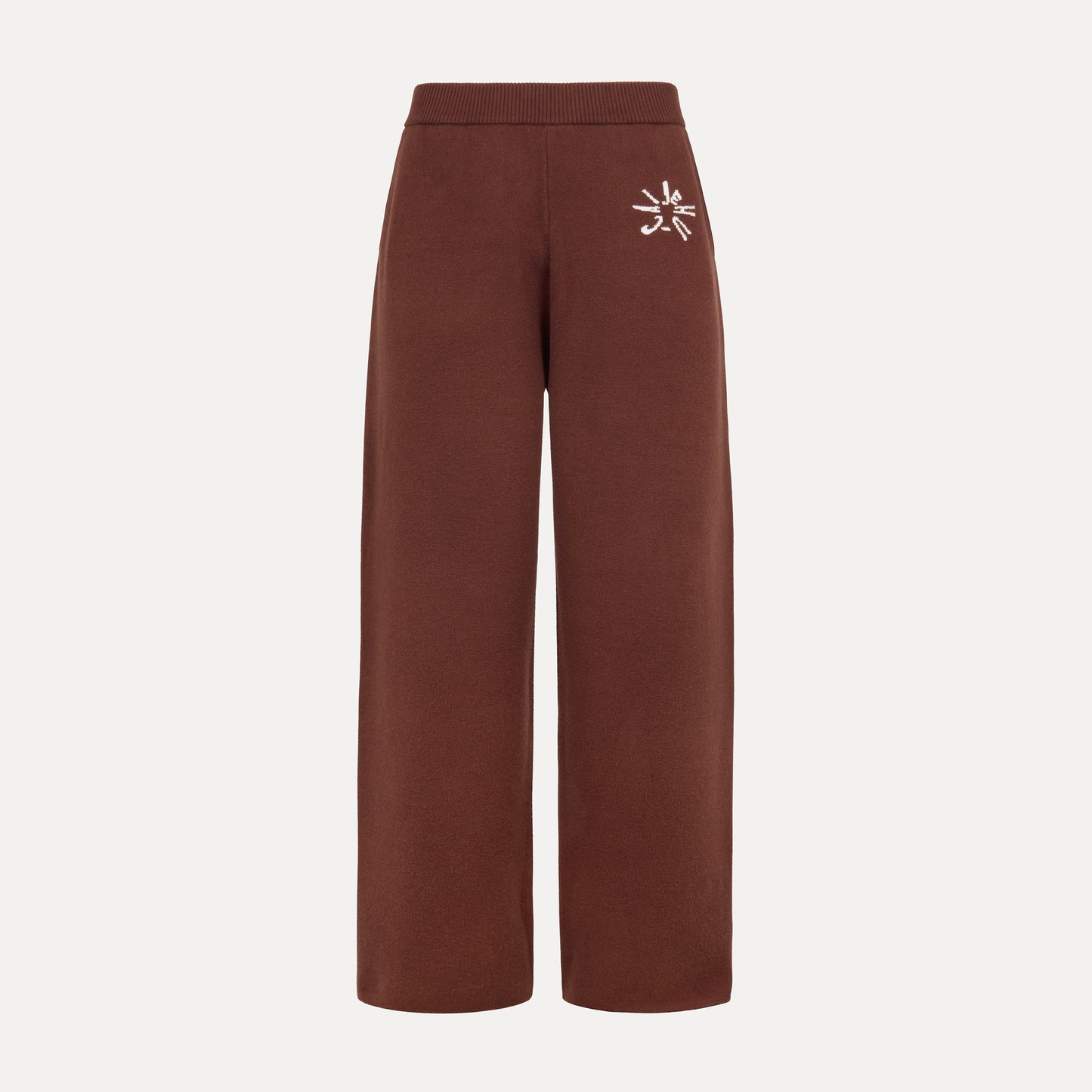 Coffee Bean Knit Sweatpants (Brown)