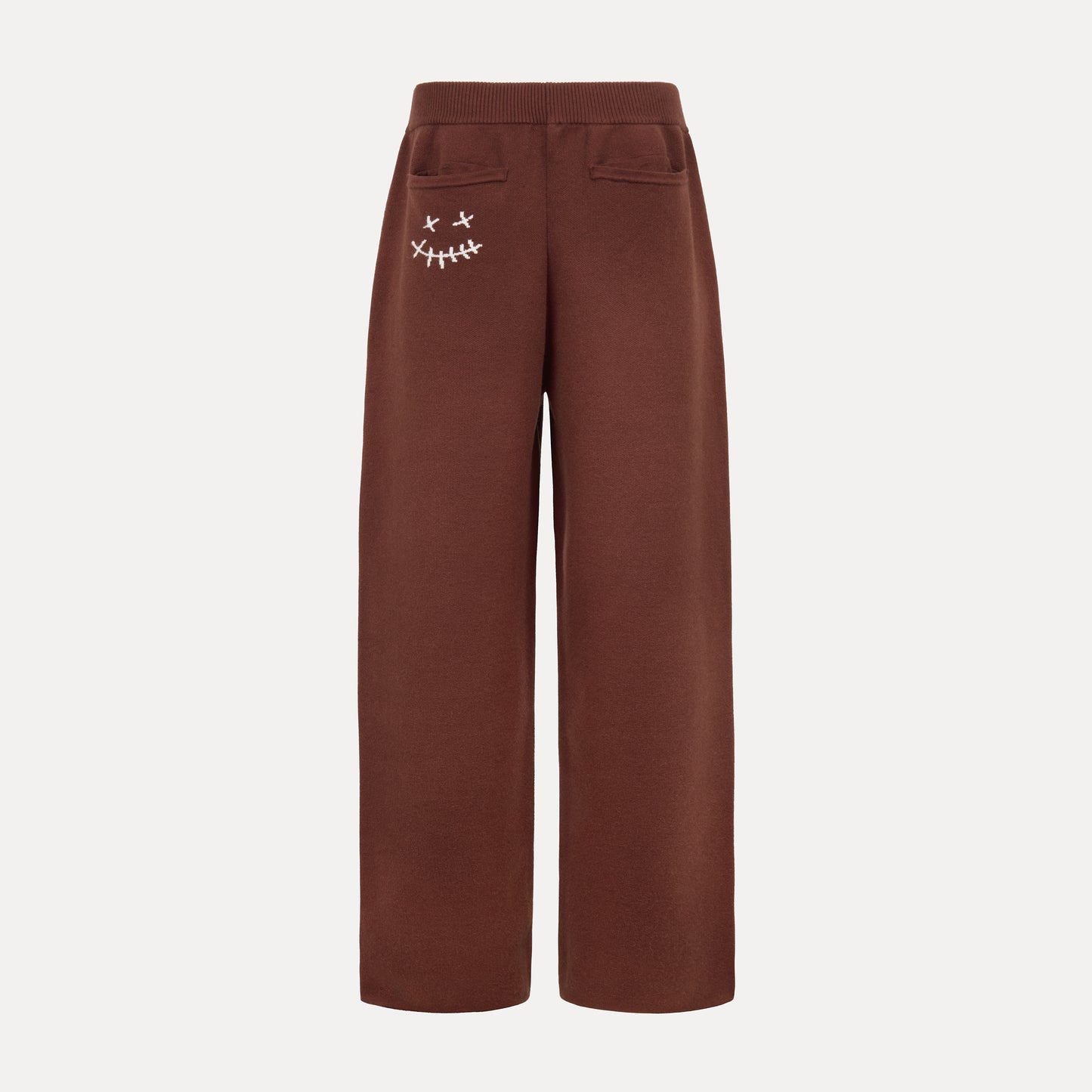 Coffee Bean Knit Sweatpants (Brown)