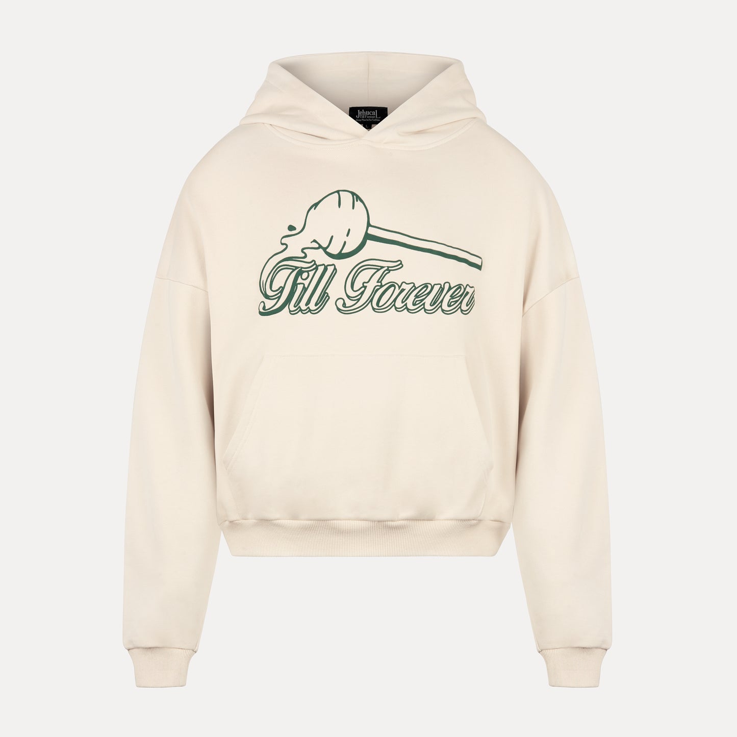 Chupa Chups Hoodie (Oat/Green)