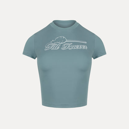 Chupa Chups 'Fits All' Women's Tee (Ocean Dust)