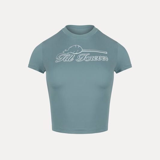 Chupa Chups 'Fits All' Women's Tee (Ocean Dust)
