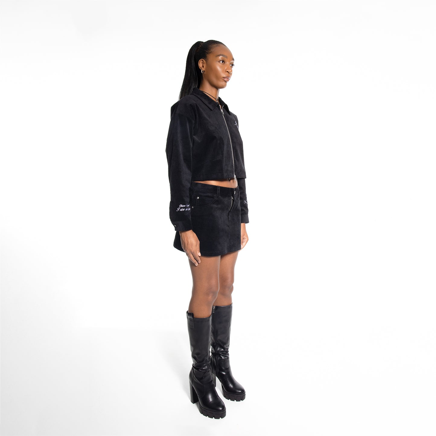 *ARCHIVE* JEHUCAL X CHIVAS REGAL CORD SKIRT