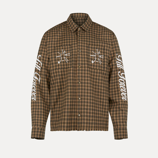 Amber Vein Flannel Shirt