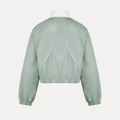 Slate Drift Shell Jacket (Grey/White)