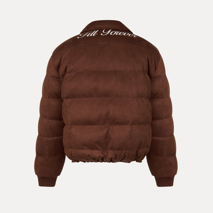 Plaid Reverie Reversible Puffer