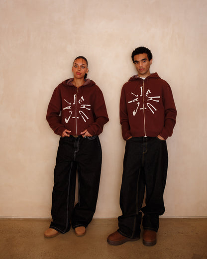 Coffee Bean Knit hoodie (Brown)