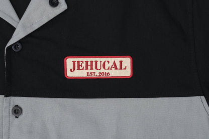 JEHUCAL MECHANICS CARGO SHIRT (GREY/BLACK)