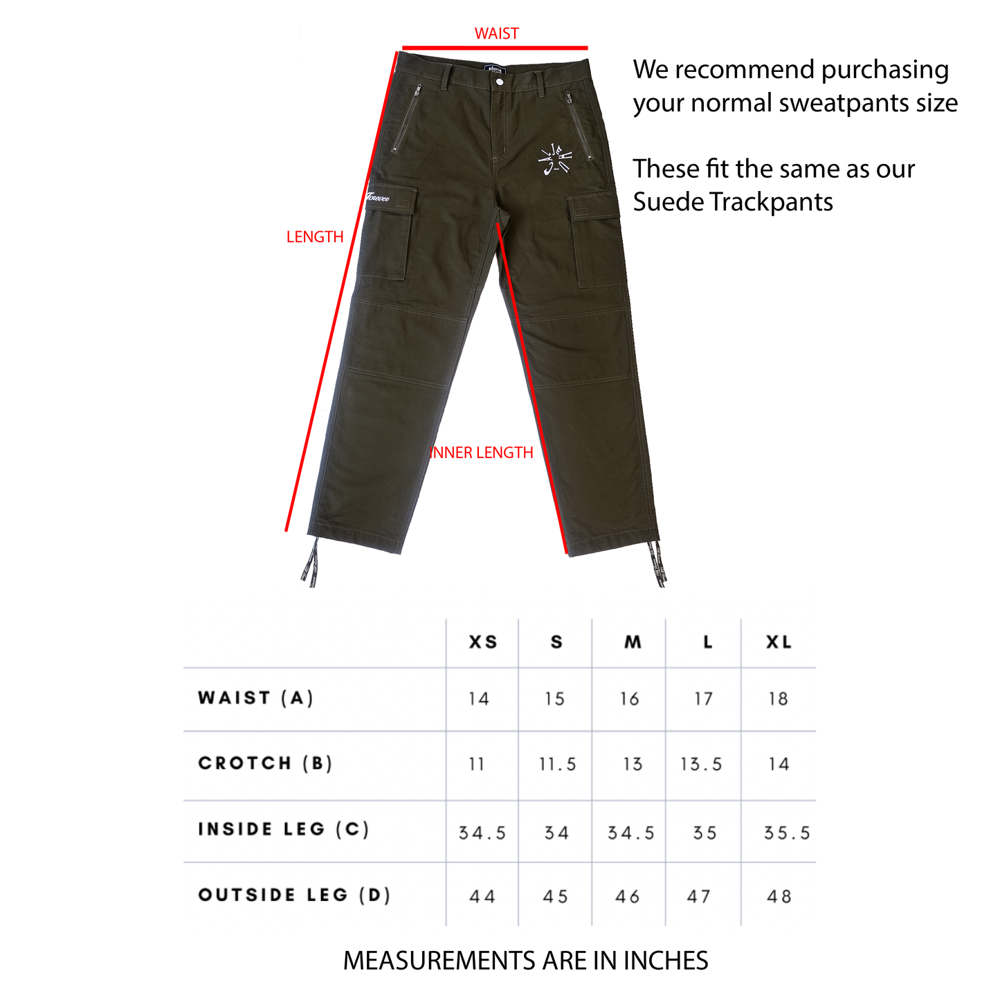 Gritline Cargo Trousers (Hunter Green) (Classic Fit)