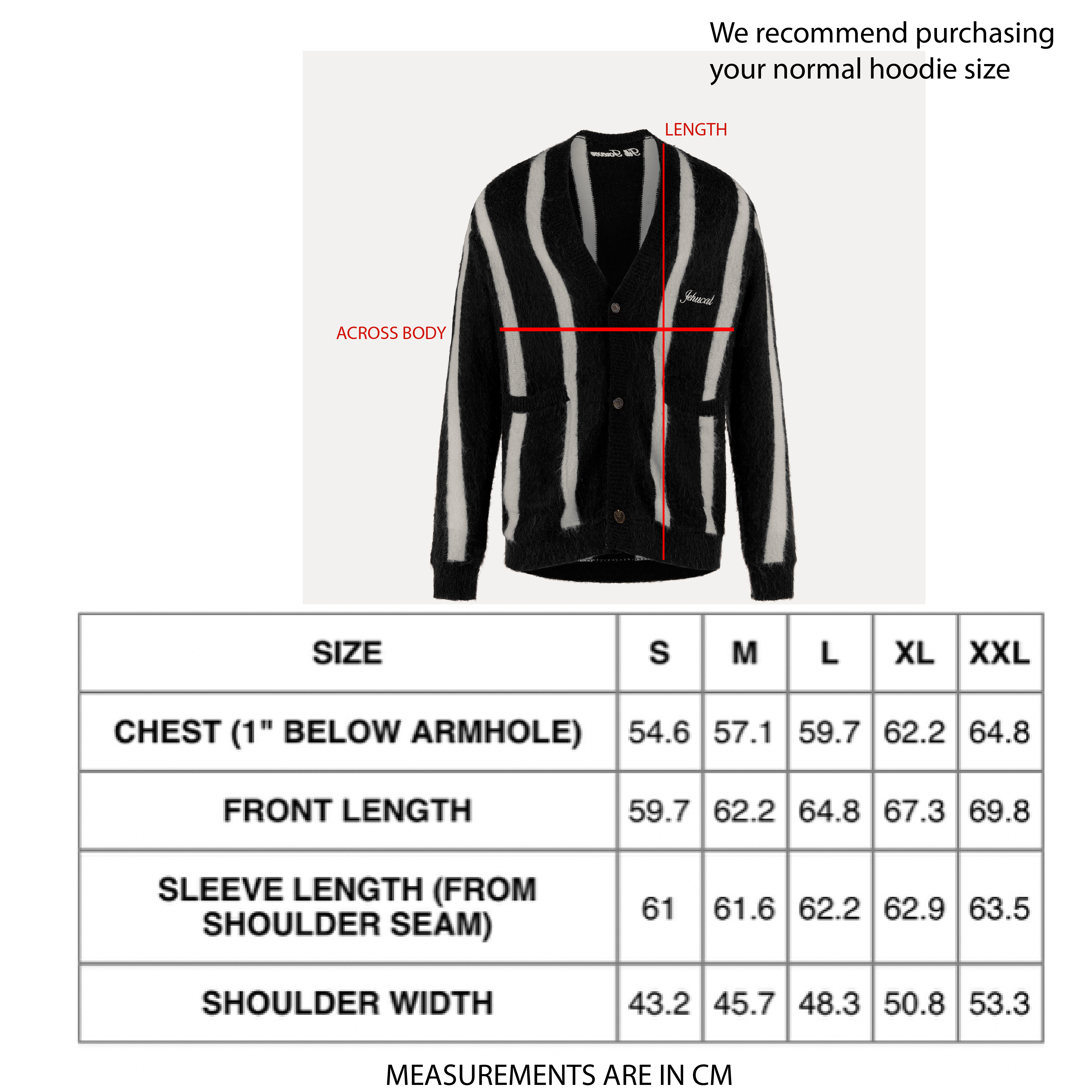 Aurelian Mohair Striped Cardigan (Brown/White)