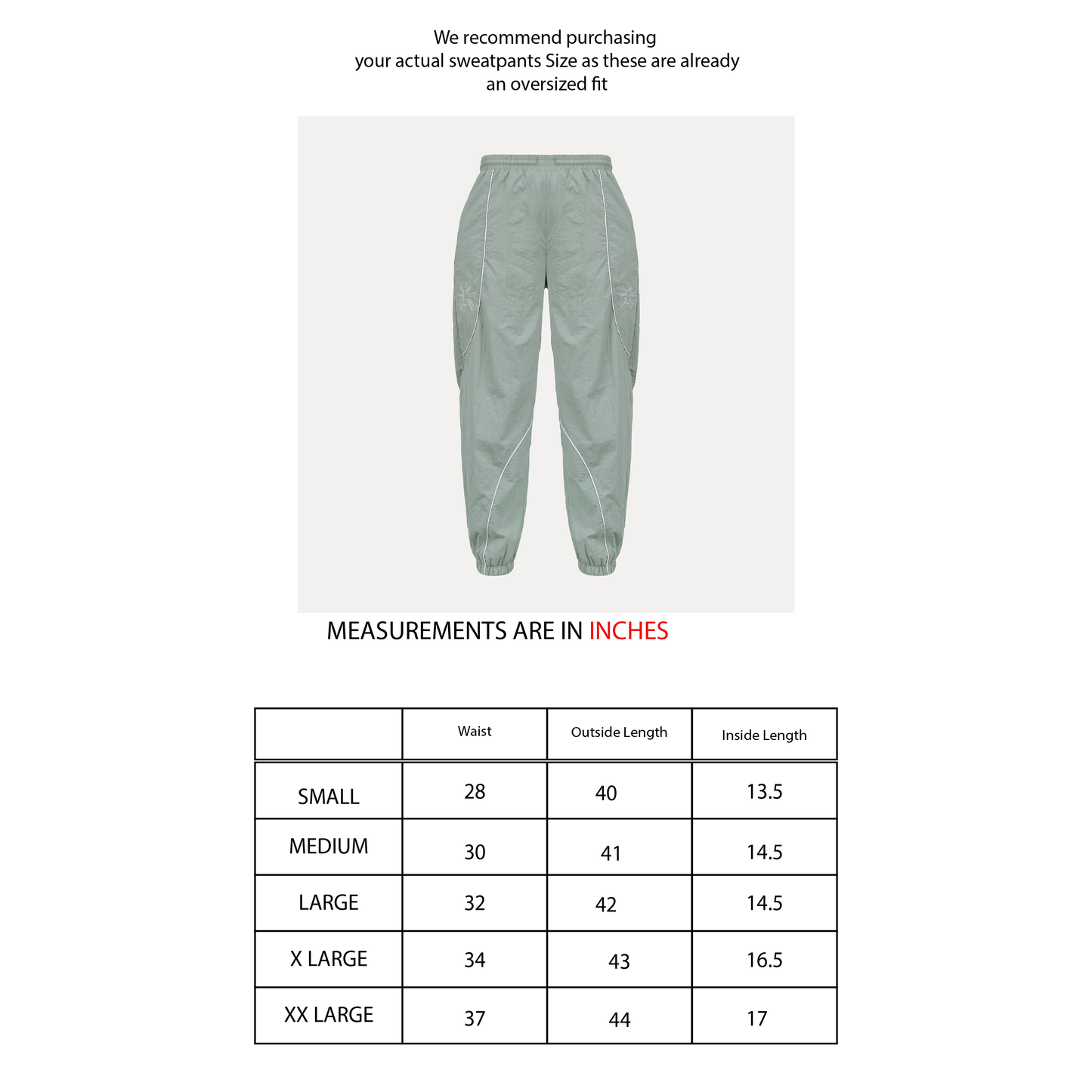 Slate Drift Shell Pants (Grey/White)