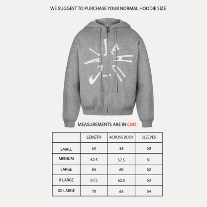 Ash Knit hoodie