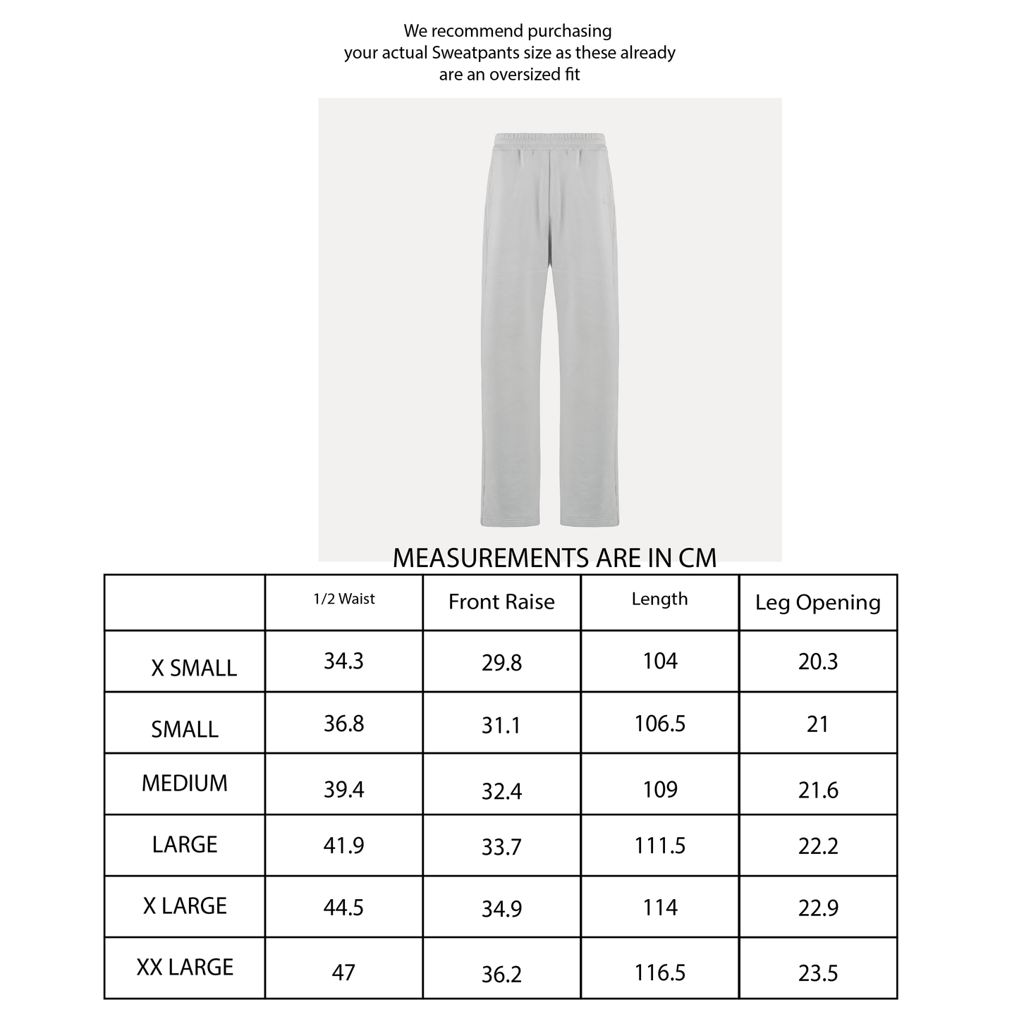 Daily Sweatpants 590GSM (Grey)