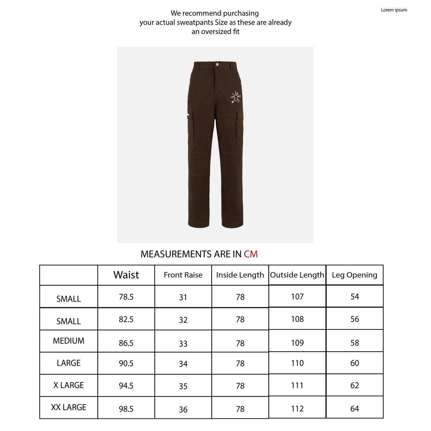 Gritline Cargo Pants (Brown)