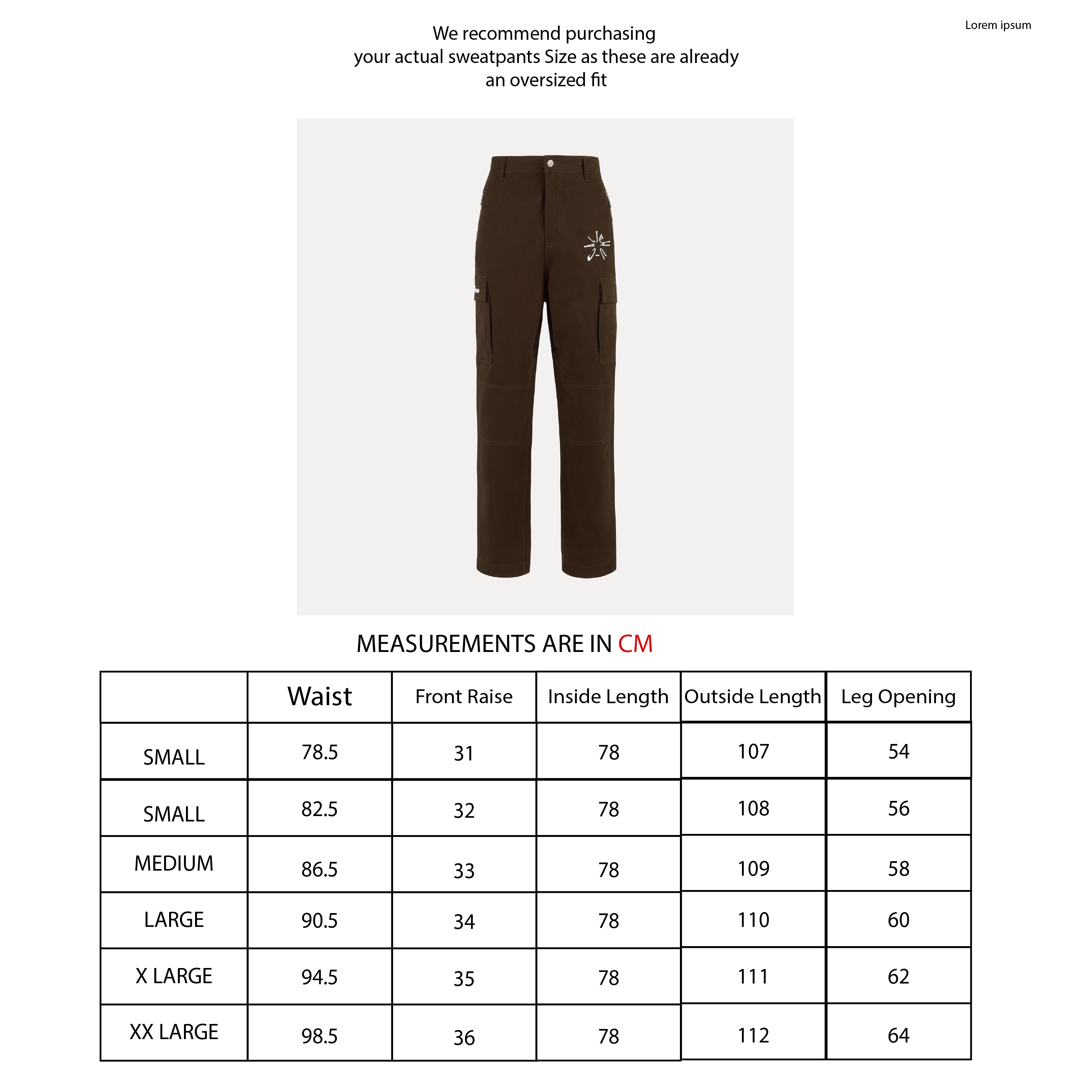 Gritline Cargo Pants (Brown)