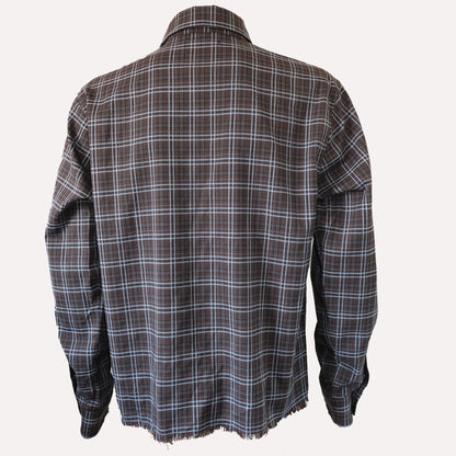 Blue Alloy Flannel Shirt (Blue Flannel Shirt)