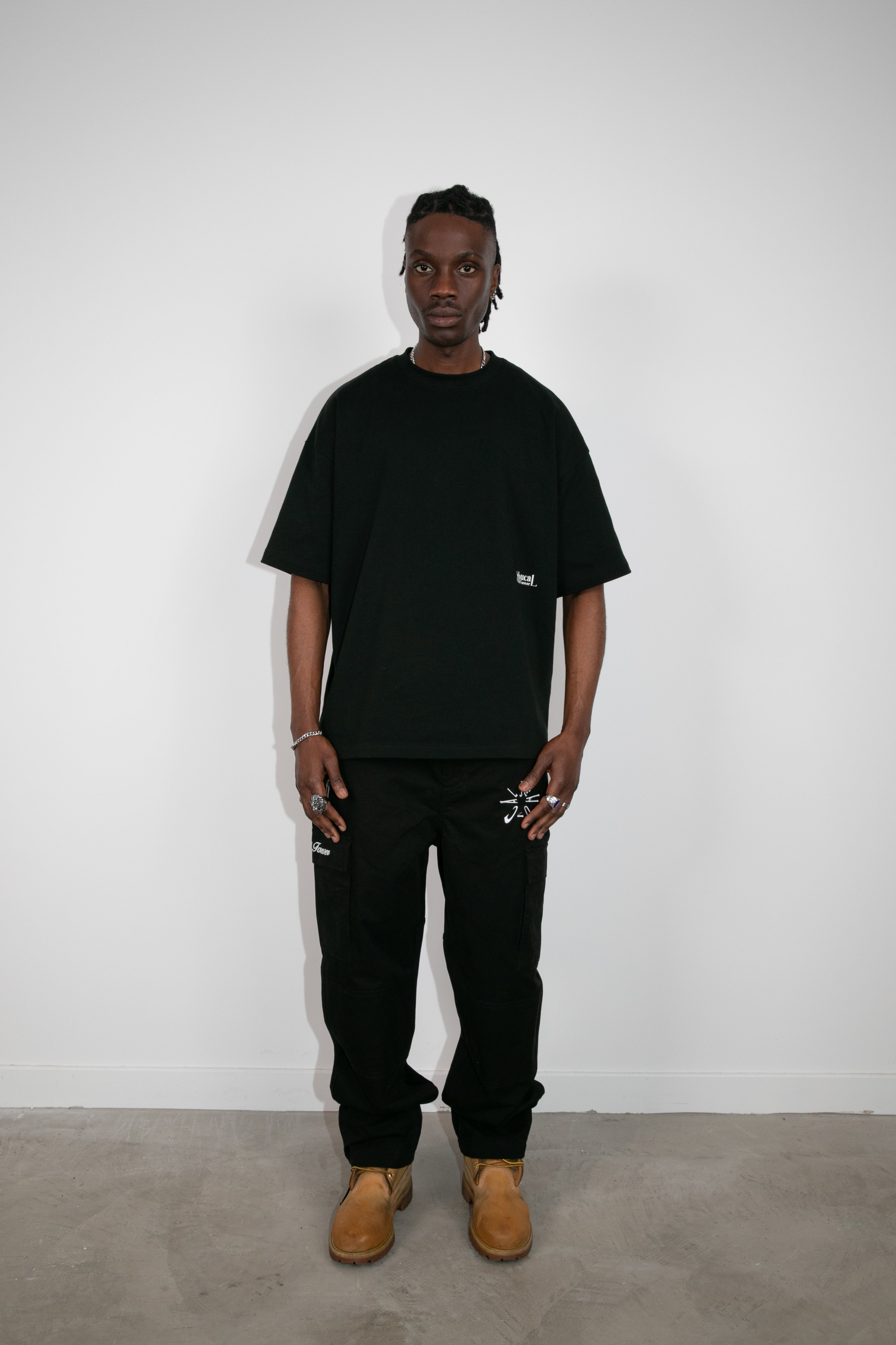 Gritline Cargo Pants (Black)