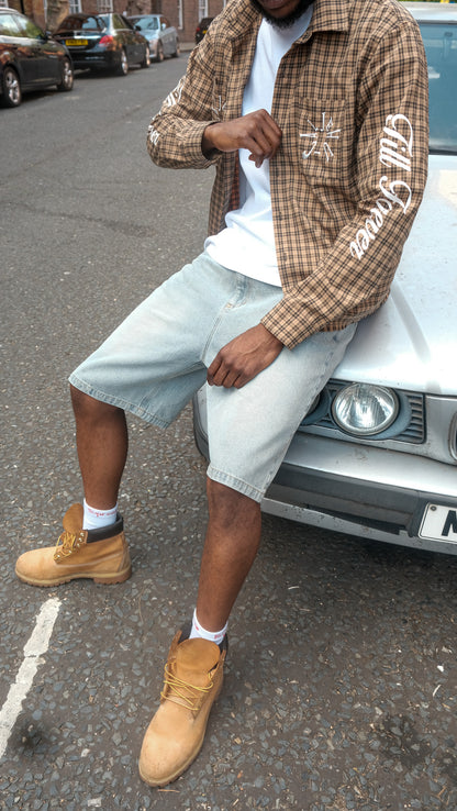 Dawnfade Denim Shorts