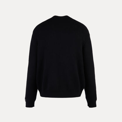 Clockwork Knit Jumper (Black)