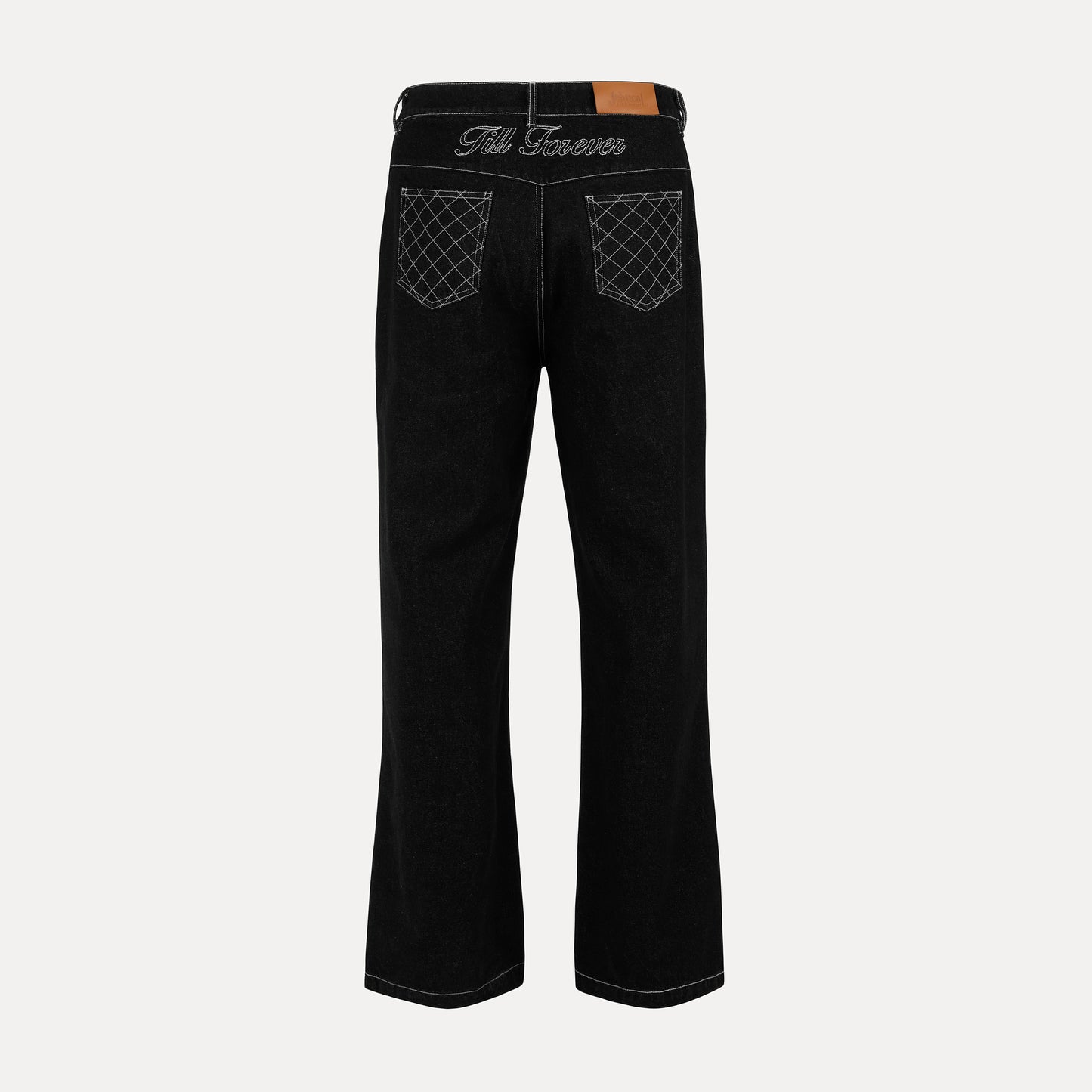 Cross Stitch Denim Jeans (Black)