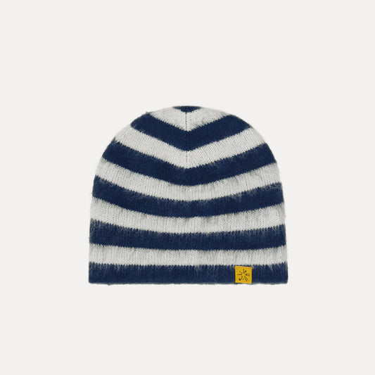 Nautical Stripe Mohair Beanie