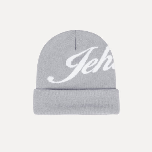 Classic Weave Beanie (Grey)