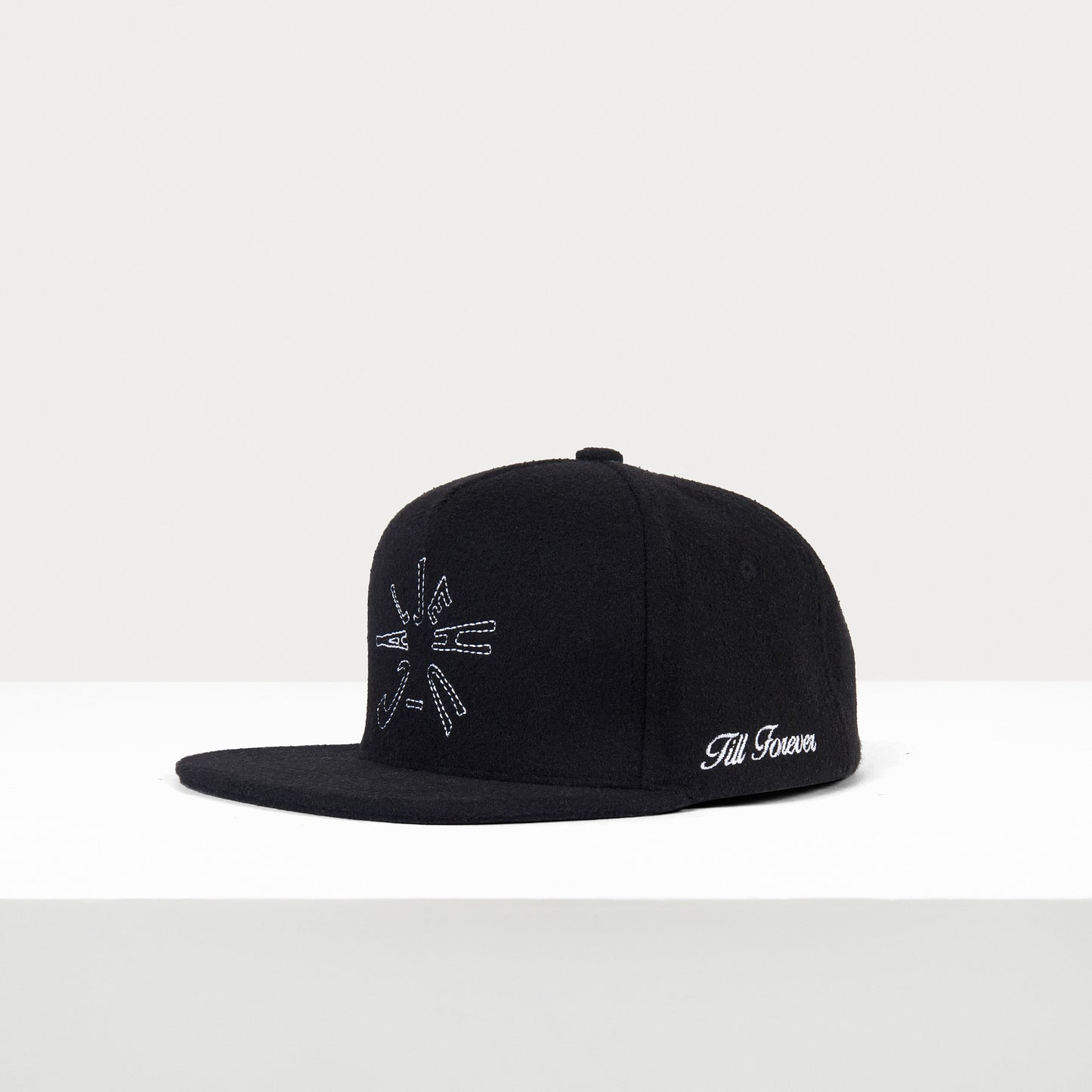 Heritage Wool Snapback (Black)