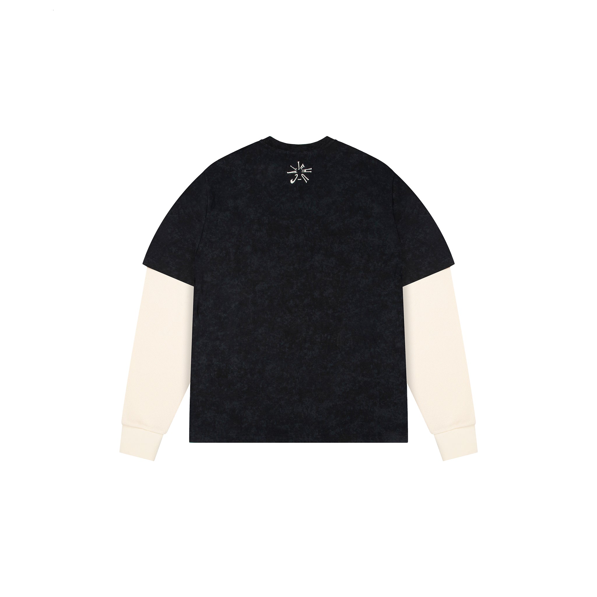 Acid Wash Waffle Long Sleeve