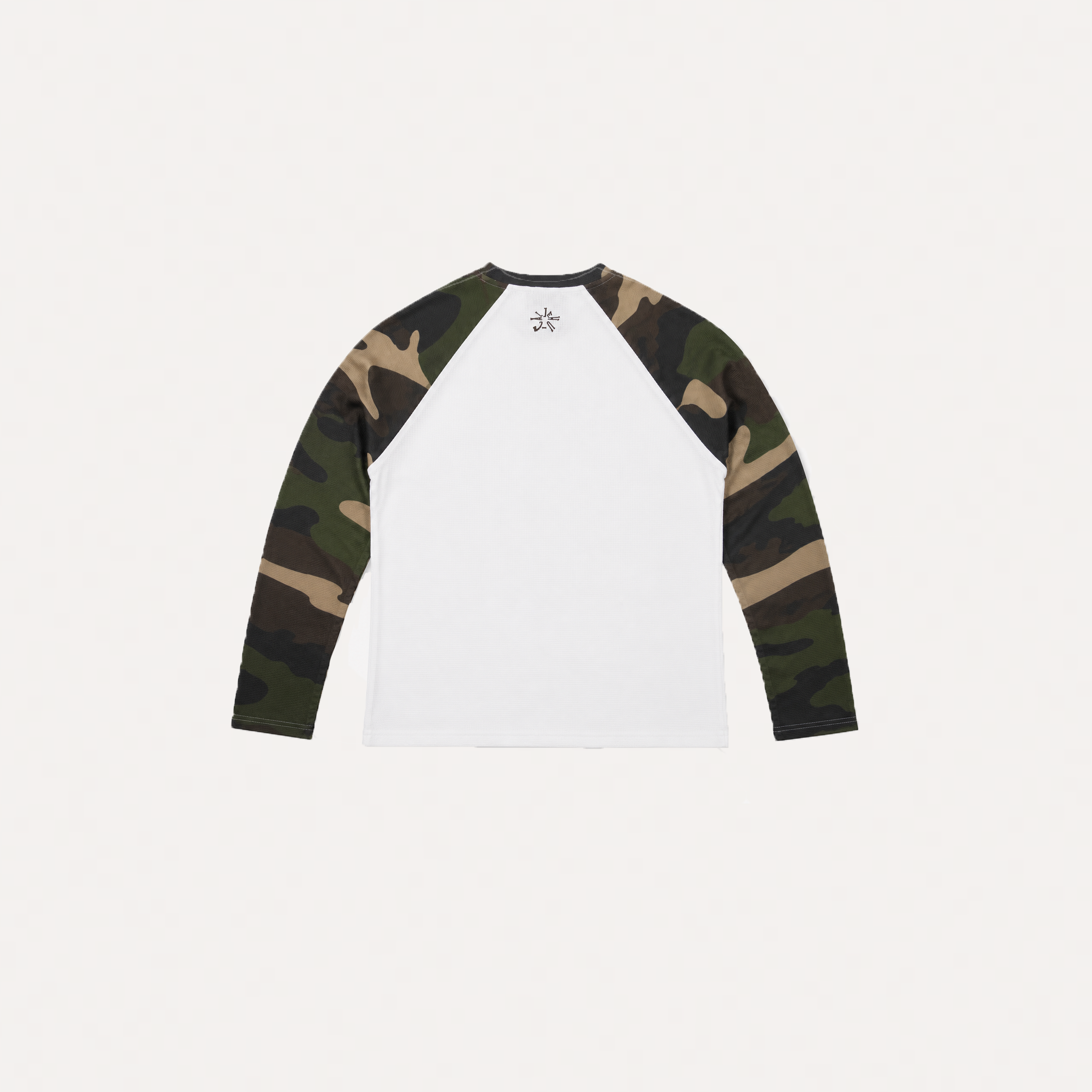 Camo Waffle Long Sleeve Tee