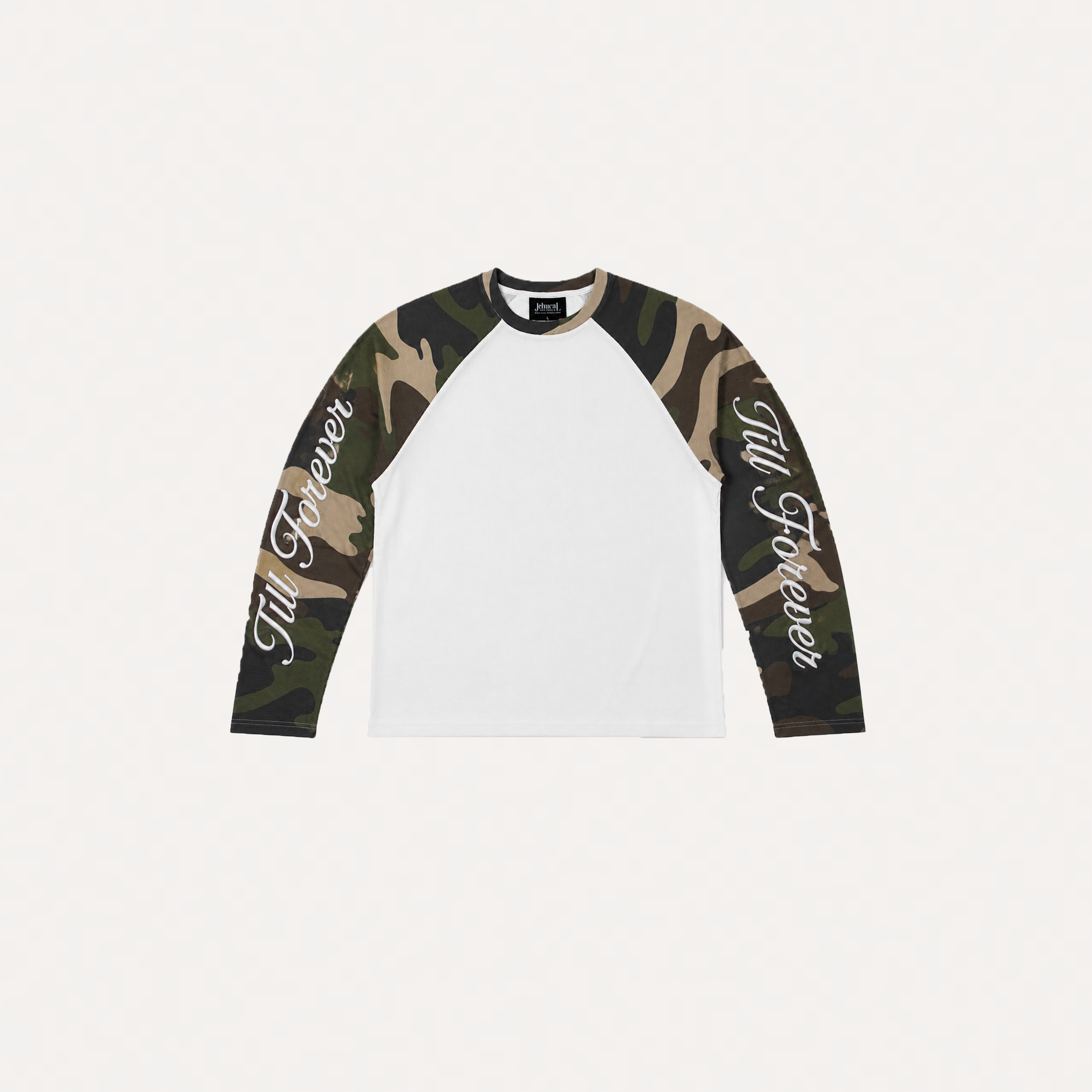 Camo Waffle Long Sleeve Tee