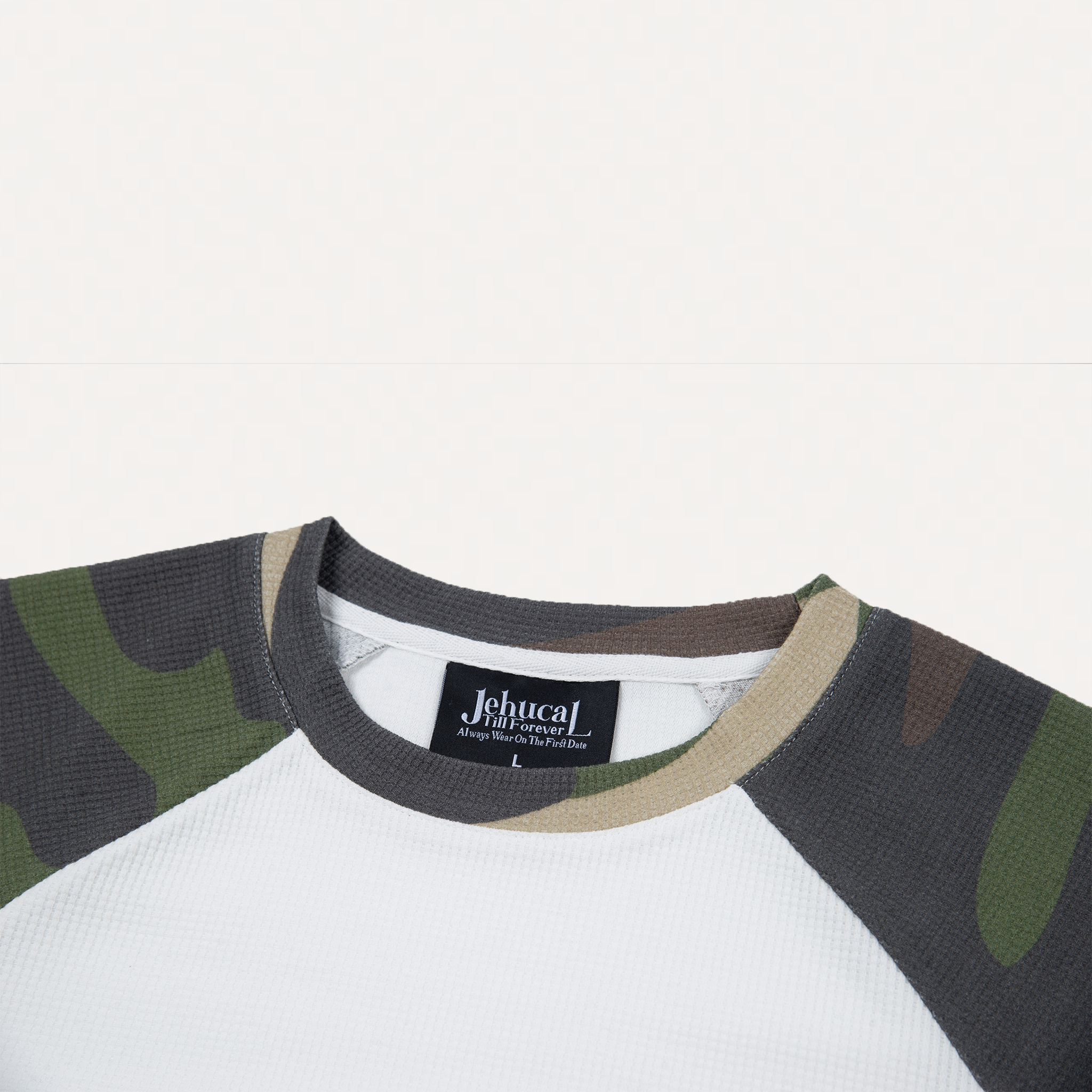 Camo Waffle Long Sleeve Tee