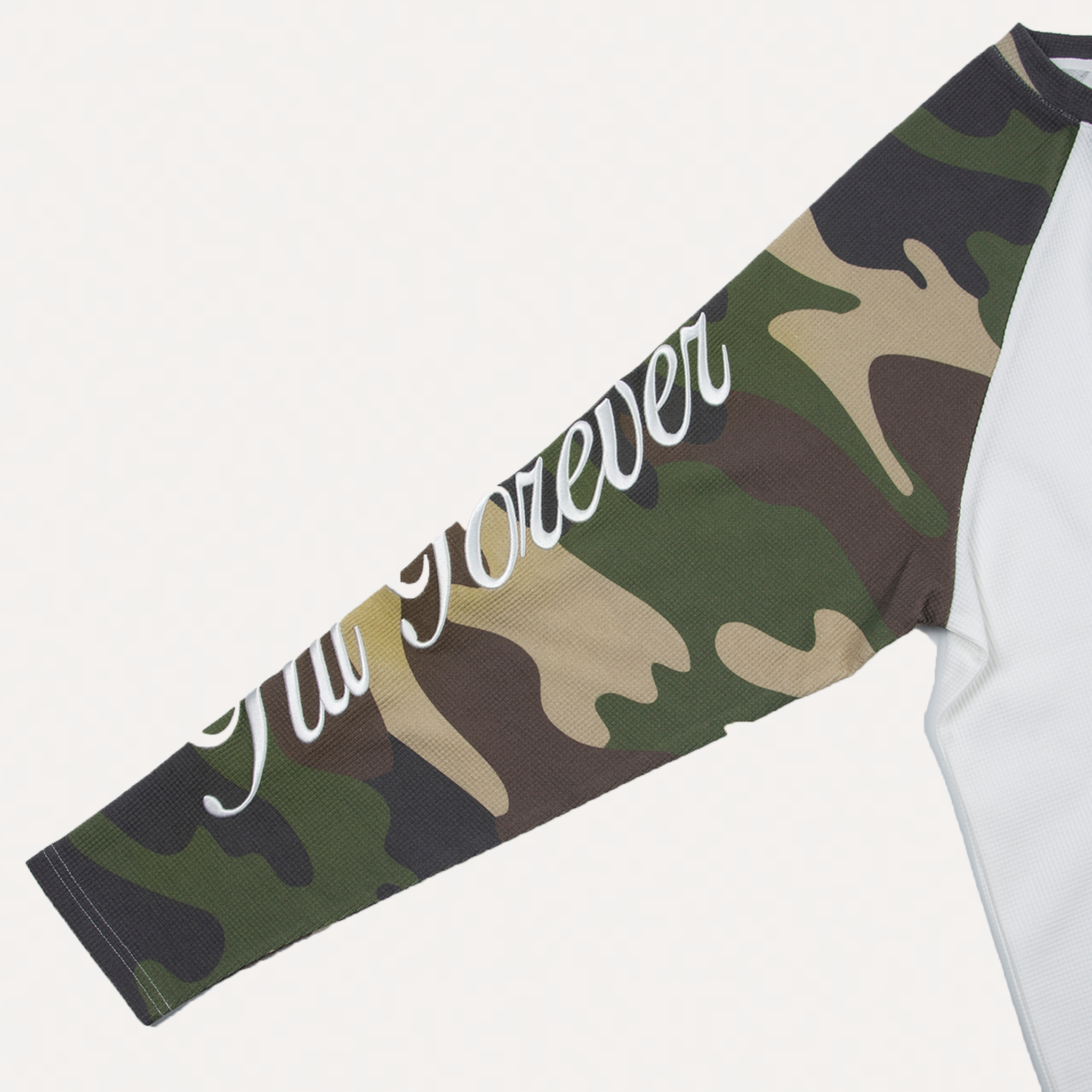 Camo Waffle Long Sleeve Tee