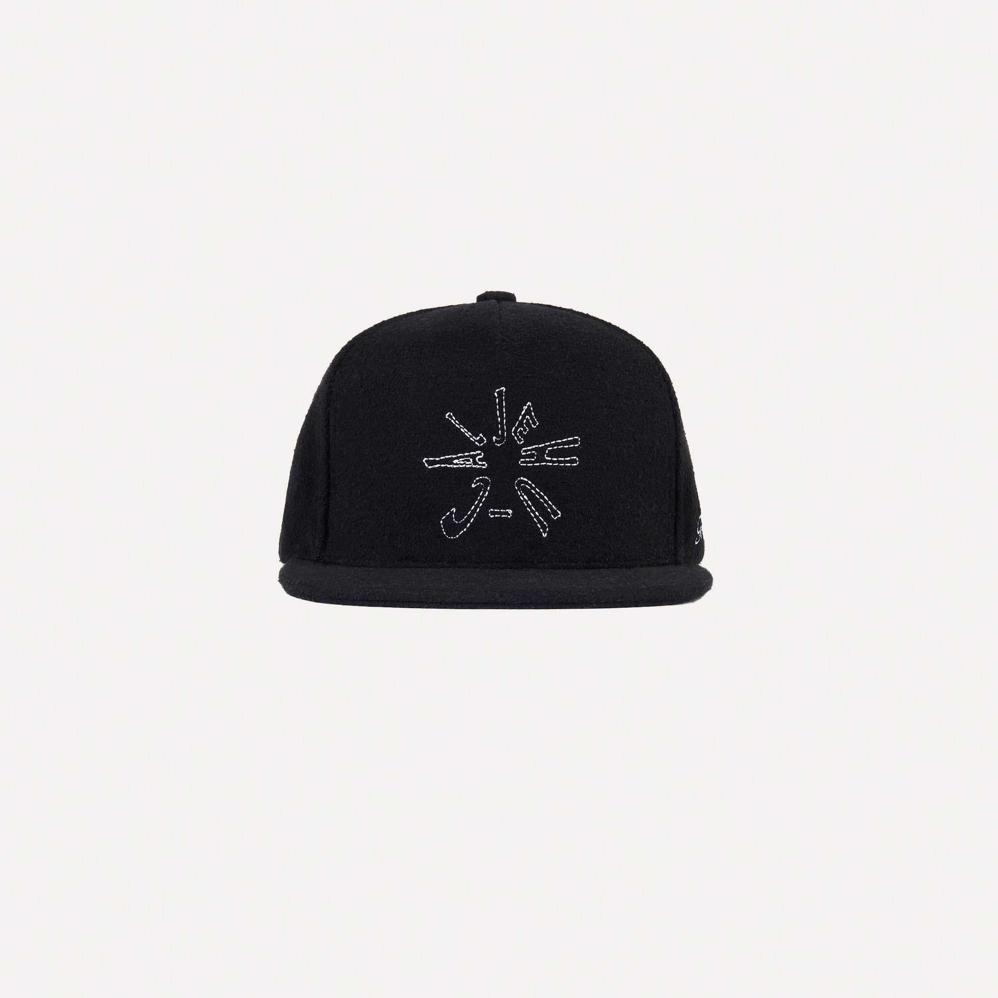 Heritage Wool Snapback (Black)
