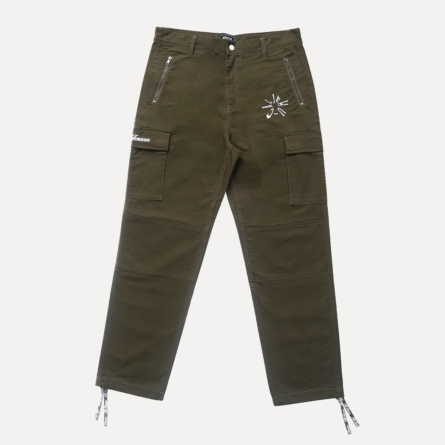 Gritline Cargo Trousers (Hunter Green) (Classic Fit)