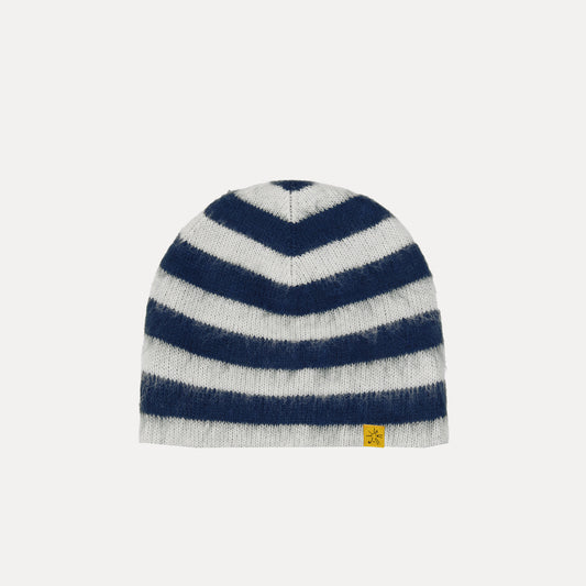 ODD STRIPE Nautical Stripe Mohair Beanie