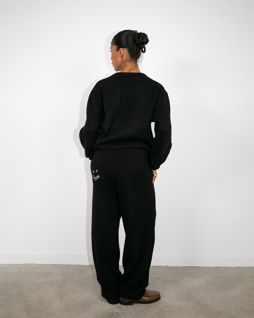 Clockwork Knit Sweatpants (Black)