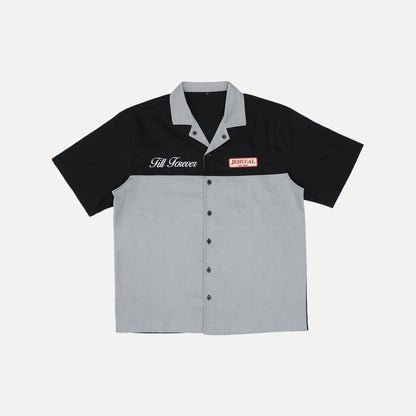 JEHUCAL MECHANICS CARGO SHIRT (GREY/BLACK)